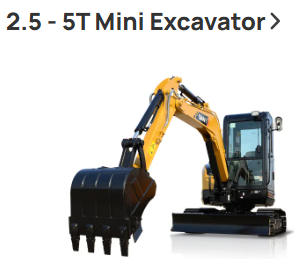 2.5-5T MINI EXCAVATOR