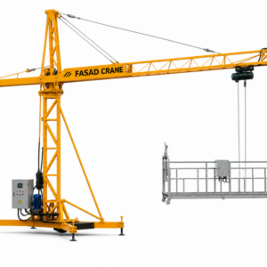 Façade Crane – Building Material Lifting Crane for High-Rise Construction
