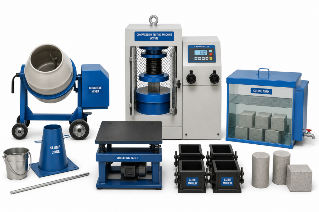Concrete Lab Equipment – Concrete Testing & Laboratory Instruments